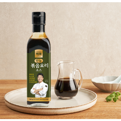 백쿡 만능 볶음요리 소스로 쉽고 빠르게 맛있는 요리를!