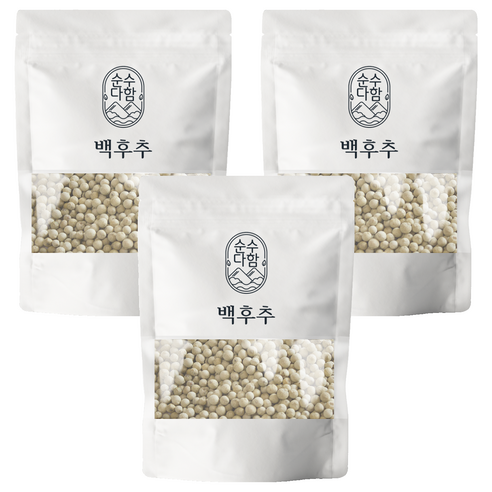순수다함 백후추 리필용, 300g, 3개