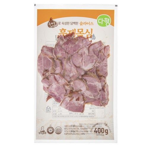 건강한 오리를 만나다, 다향오리의 [다향] 슬라이스 훈제 목심