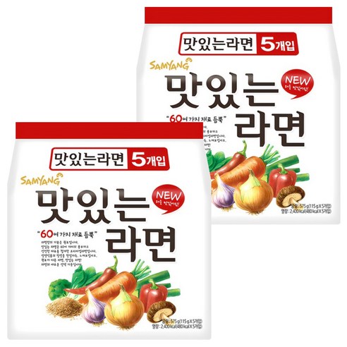 삼양 맛있는라면 115g, 10개