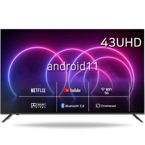 시티브 4K UHD LED TV, 108cm(43인치), CD430WFNU, 스탠드형, 자가설치