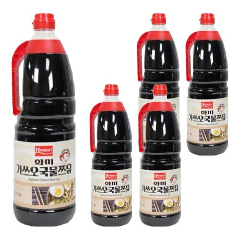 화미 가쓰오 국물 쯔유, 2kg, 5개