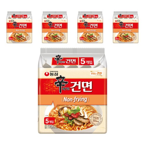 농심 신라면 건면, 25개