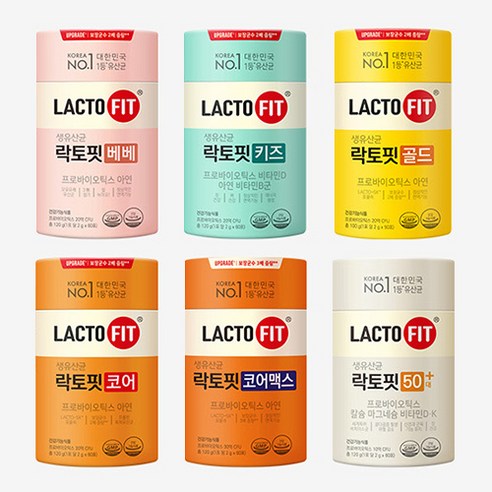 건강한 내장 건강을 위한 락토핏 골드
