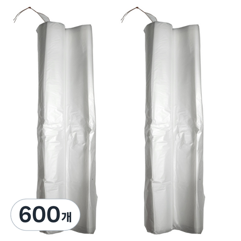 애니돌 평판 분리수거 쓰레기 비닐봉투 투명, 40L, 600개
