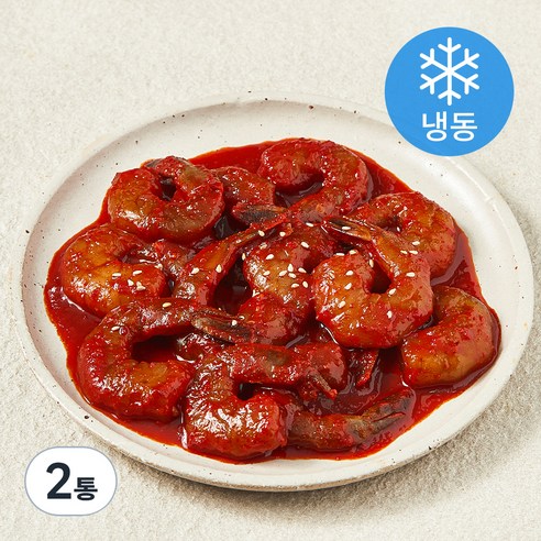 최인선 셰프의 함초품은 양념 깐새우장 (냉동), 350g, 2통