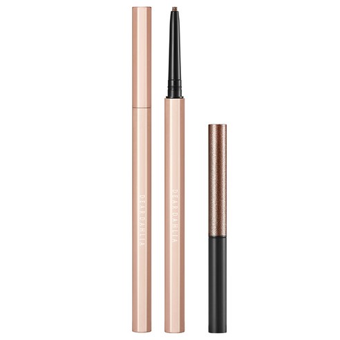 디어달리아 퍼펙트 디자이닝 아이라이너 워터프루프 펜슬 세트 13g, 1세트, 글리터 카키