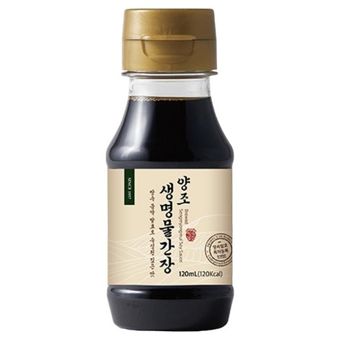 신앙촌 양조 생명물 간장, 120ml, 2개