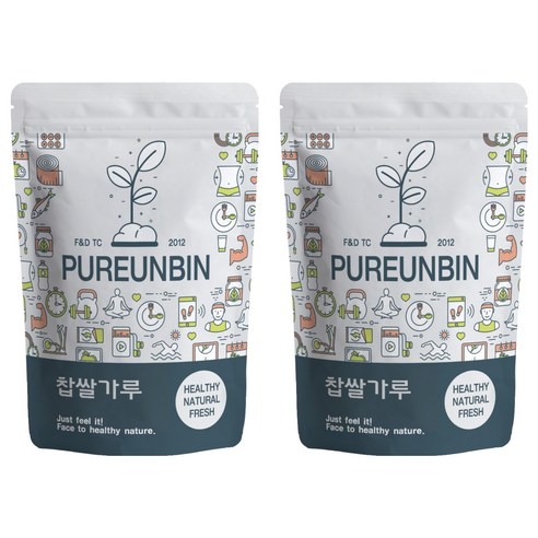 푸른빈 찹쌀가루, 2개, 1kg