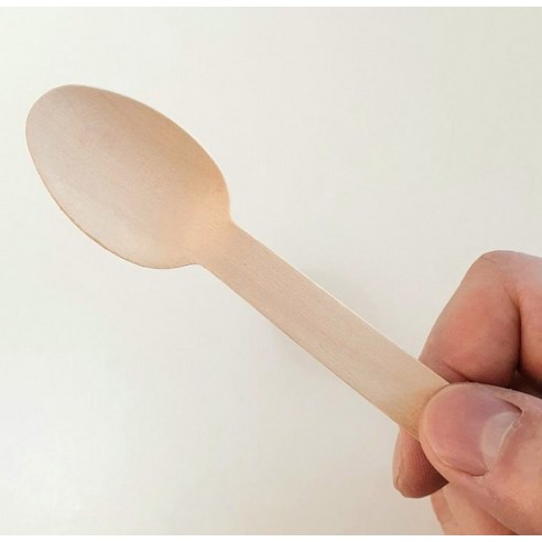 위생적이고 편리한 일회용 우드스푼