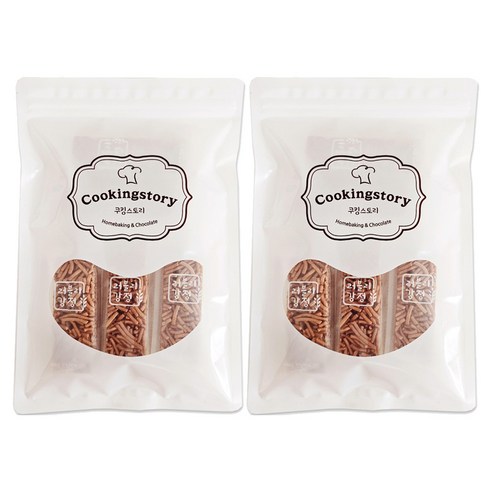 쿠킹스토리 러블리강정 까불이 오란다 10p, 250g, 2개