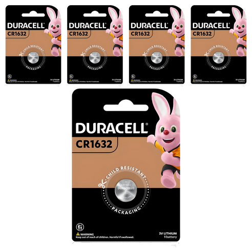 듀라셀 리튬 코인 건전지, 1개입, 5개