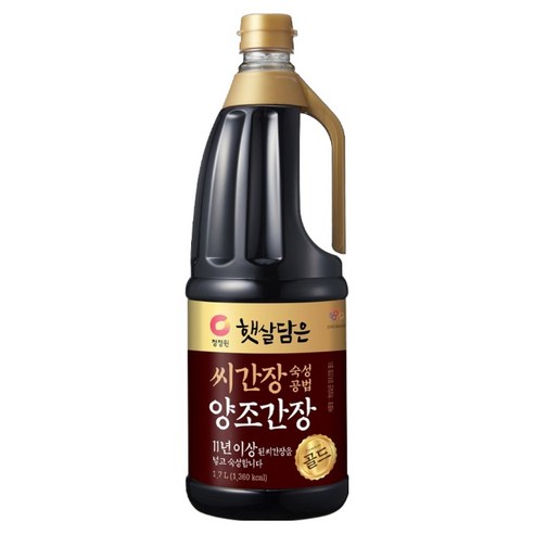 햇살담은 씨간장 숙성 양조간장 골드, 1.7L, 1개