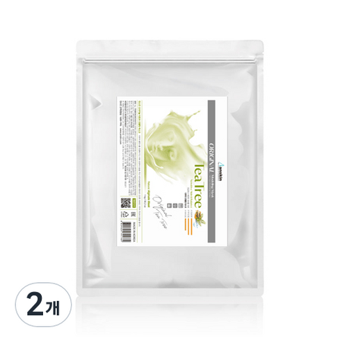 안스킨 오리지날 티트리 모델링팩 1kg, 2개, 1개입
