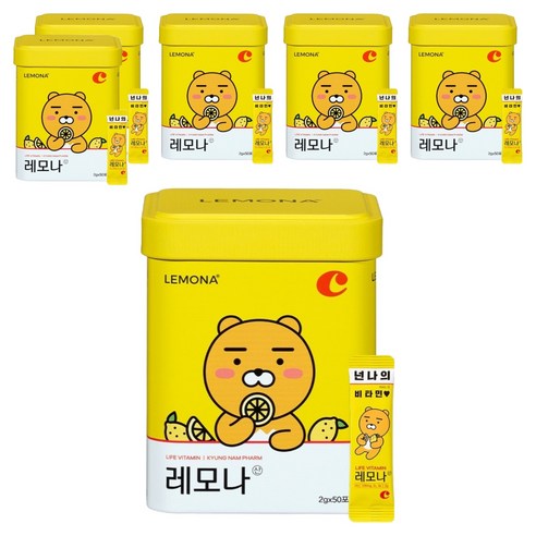 레모나산 카카오프렌즈 비타민C 50포