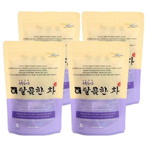 감로700 유기농 구수하고 달콤한차, 1g, 20개입, 4개