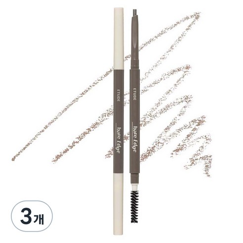 에뛰드 베어 엣지 슬림 브로우 0.1g, 05 마일드 토프, 3개