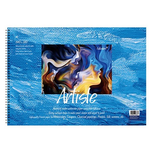 fullcolors 전문가용 스케치북 200g, 4절, 15매, 1개