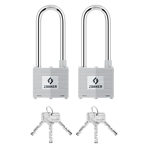 자커 철판 자물쇠 N45L + 동일키 3P x 2개, 2세트