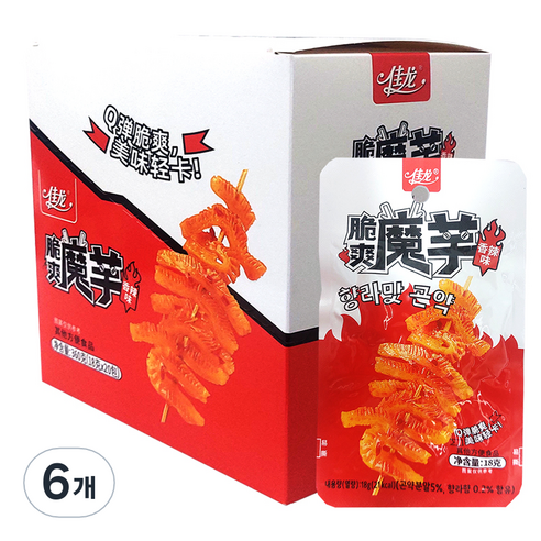 향라맛 곤약 18g x 20p, 360g, 6개