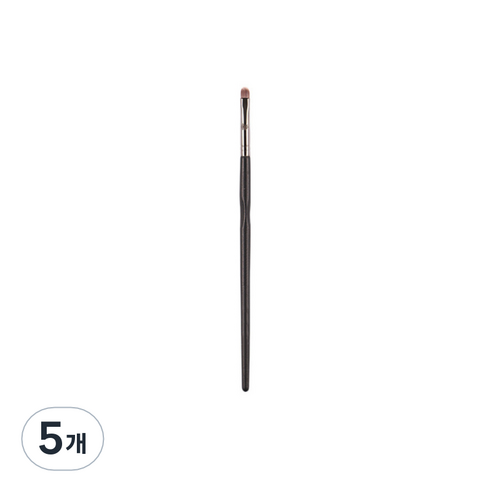 시크블랙 아이포인트 브러쉬, 블랙, 5개