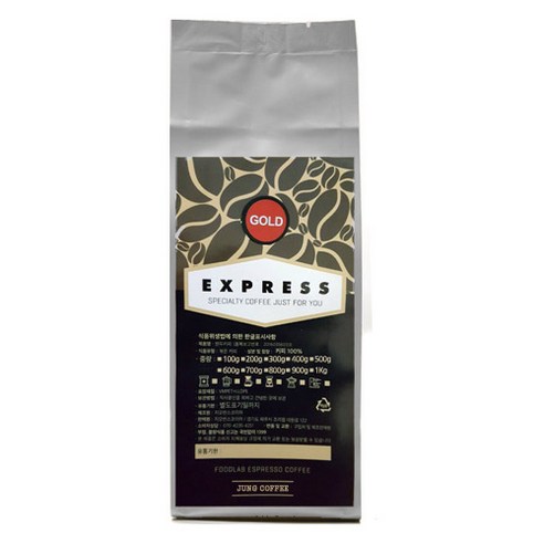 정커피 EXPRESS GOLD, 핸드드립, 200g