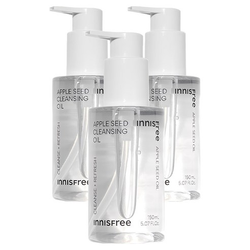 이니스프리 애플 씨드 클렌징 오일, 150ml, 3개