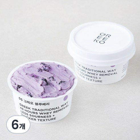 그릭오 블루베리 그릭 요거트, 100g, 2개입, 3개