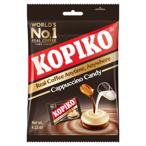 코피코 카푸치노 캔디, 120g, 1개