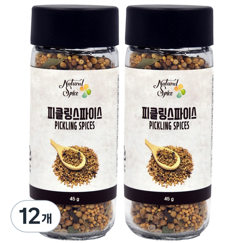 내츄럴스파이스 피클링스파이스, 45g, 12개