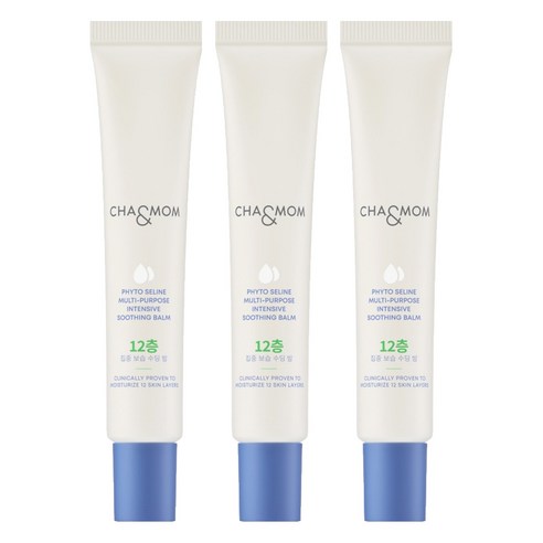 차앤맘 유아용 피토세린 멀티 퍼포스 인텐시브 수딩 밤, 30g, 3개