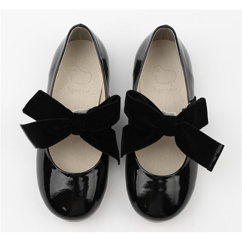 럭셔리함과 편안함의 완벽 조화: 앙뉴 피오니 벨벳 리본 구두