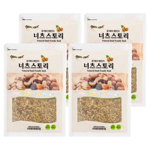너츠스토리 호두 분태, 350g, 4개