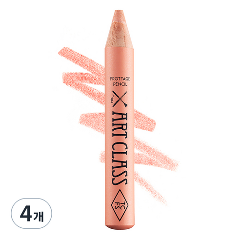 투쿨포스쿨 아트클래스 프로타주 펜슬 아이섀도우, 8호 센티드부케, 4개