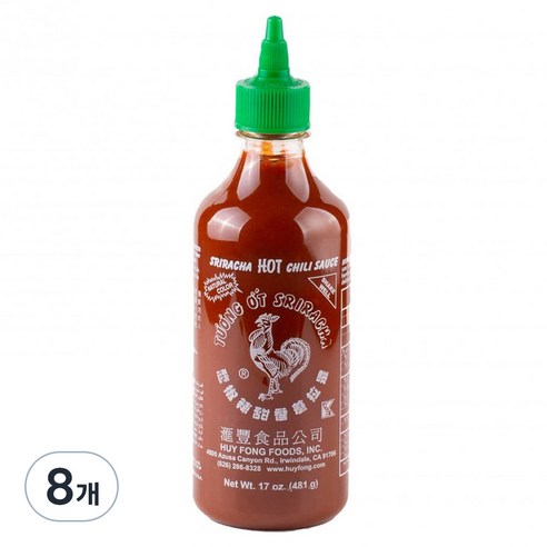 스리라차 핫 칠리 시즈닝, 481g, 8개
