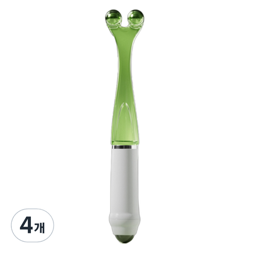 다정다감 핑거 마사지 롤러, 그린, 4개