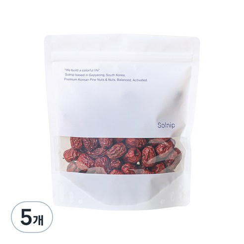 솔닙 경북 청도 특초 건대추, 300g, 5개