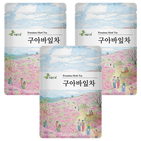 아름드레 삼각티백 구아바잎차, 1.1g, 25개입, 3개