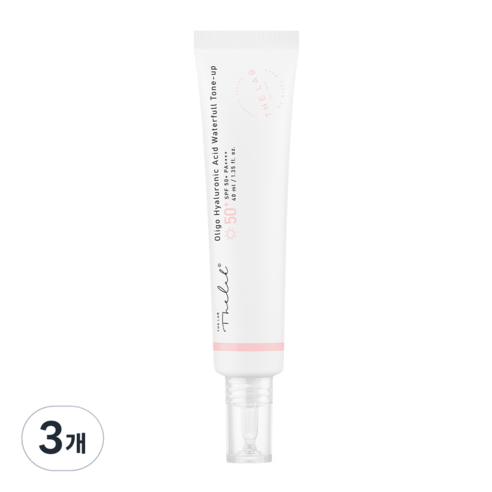 더랩바이블랑두 올리고 히알루론산 워터풀 톤업 크림 SPF50+ PA++++ 40ml, 피치, 3개