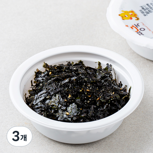 짱죽 반찬 잔새우김자반, 12g, 3개, 혼합맛(잔새우/김자반)