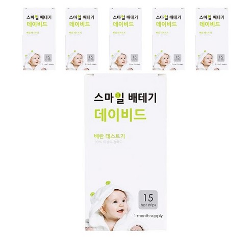 스마일랩 배테기 데이비드 배란테스트기, 15개입, 6개