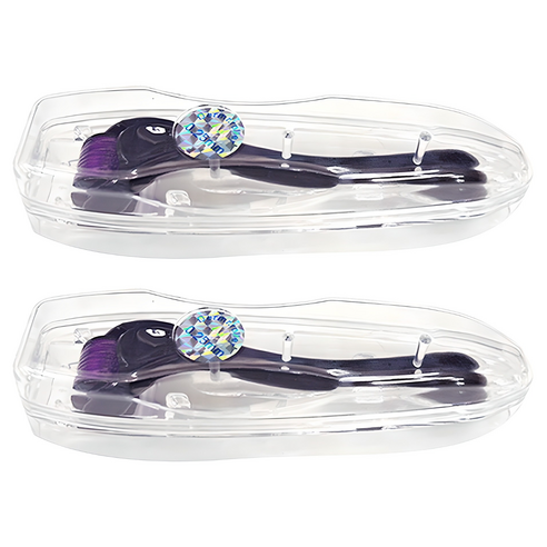 더마롤러시스템 MTS 더마롤러 일반형 0.25mm, 2개, 혼합색상