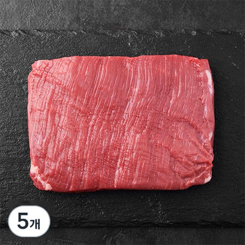 푸드랩플러스 호주산 곡물비육 양지 국거리용 (냉장), 600g, 5개