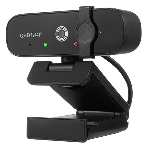 고품질 화상 통화와 영상 촬영을 위한 홈플래닛 QHD 웹캠