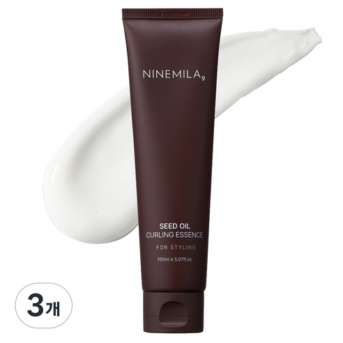 나인밀라 시드 오일 컬링 에센스, 150ml, 3개