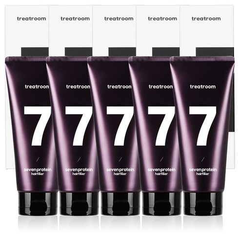 트리트룸 세븐프로틴 헤어필러 트리트먼트, 180ml, 5개