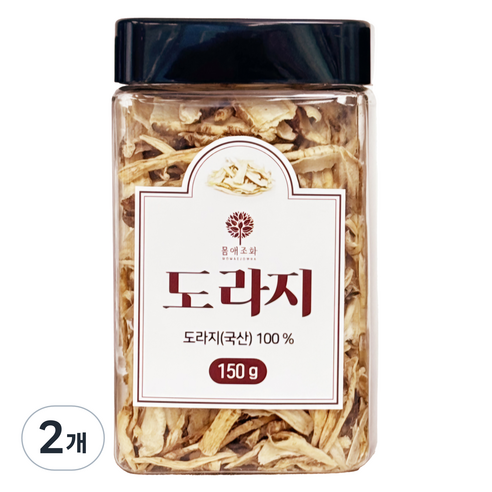 몸애조화 도라지, 150g, 2개