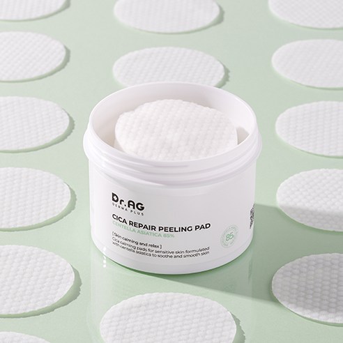 닥터에이지 시카 진정 필링패드: 모든 피부 타입을 위한 부드러운 필링과 진정 효과
