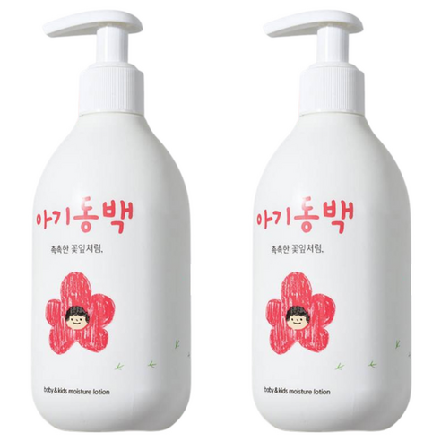 아기동백 모이스처 고보습 유아로션, 2개, 300ml