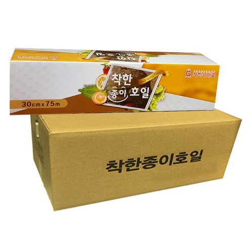 착한식재료 종이호일 30cm x 75m, 10개
